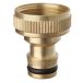 Tatay 0082100 raccord de robinet, laiton, 3 x 3 x 4 cm