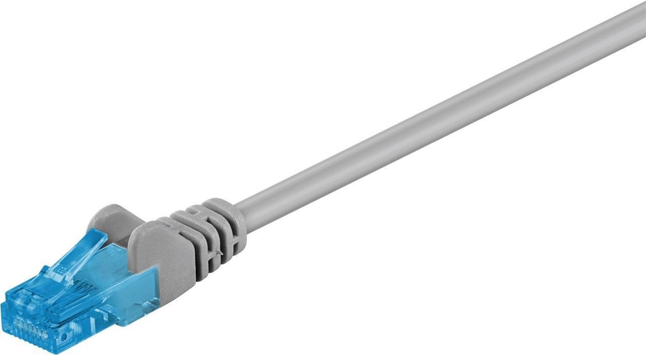 Goobay Cat6a U/UTP Netwerkkabel - 3m - Grijs