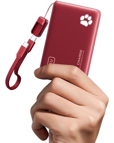 INIU Power Bank, Ultra Mini 45W Snel Laden 10000mAh USB-C Externe Batterij