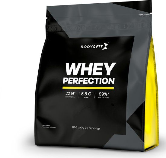 Body & Fit Whey Perfection - Whey Protein - Vanille Ice - 896g