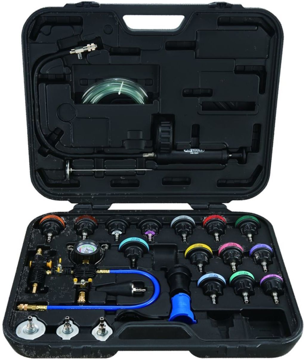 KSTools koelsysteem druktester set (25-delig