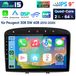 Peugeot autoradio 9 pouces Carplay Android 15 pour 308, 408, RCZ (2007-2013) avec navigation GPS, Wi-Fi, Bluetooth, DAB+, commande au volant, USB, DSP, RDS, 2 Go de RAM et 64 Go de stockage