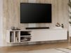 Mobistoxx Meuble tv-hifi ONTARA 2 portes cachemire