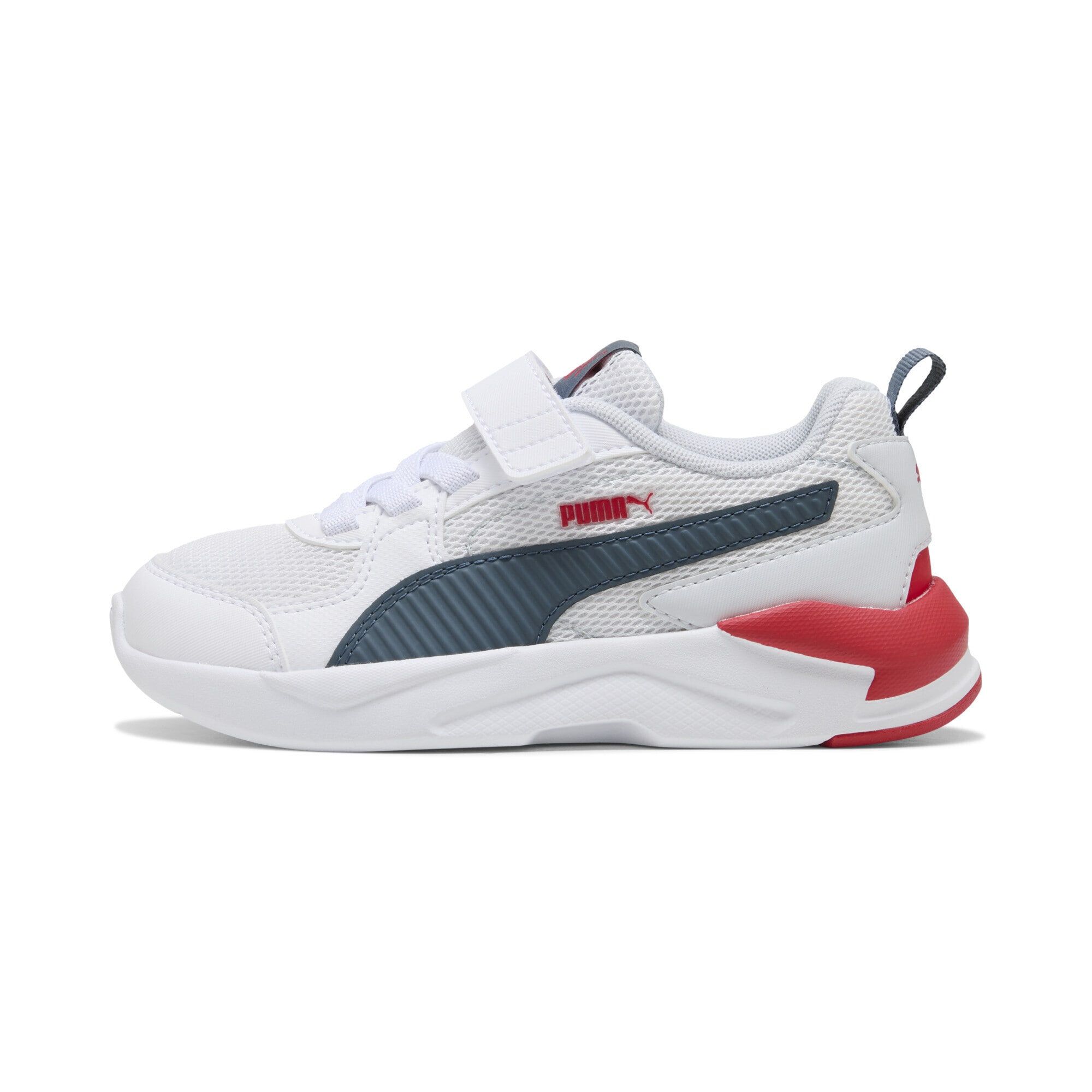 PUMA X-Ray 4 sneakers voor kinderen 34, White Evening Blue For All Time Red