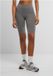 Urban Classics Dames Fietsbroek Kort Grijs Maat L
