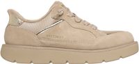 Skechers KEEPSAKES COZY STREET HIKER EZ Dames Sneakers van Suède – Beige – Maat 38,5