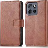 imoshion Luxe Bookcase voor de Motorola Thinkphone 25 / Edge 50 Neo / Edge 60 Neo - Bruin