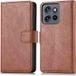 imoshion Luxe Bookcase voor de Motorola Thinkphone 25 / Edge 50 Neo / Edge 60 Neo - Bruin