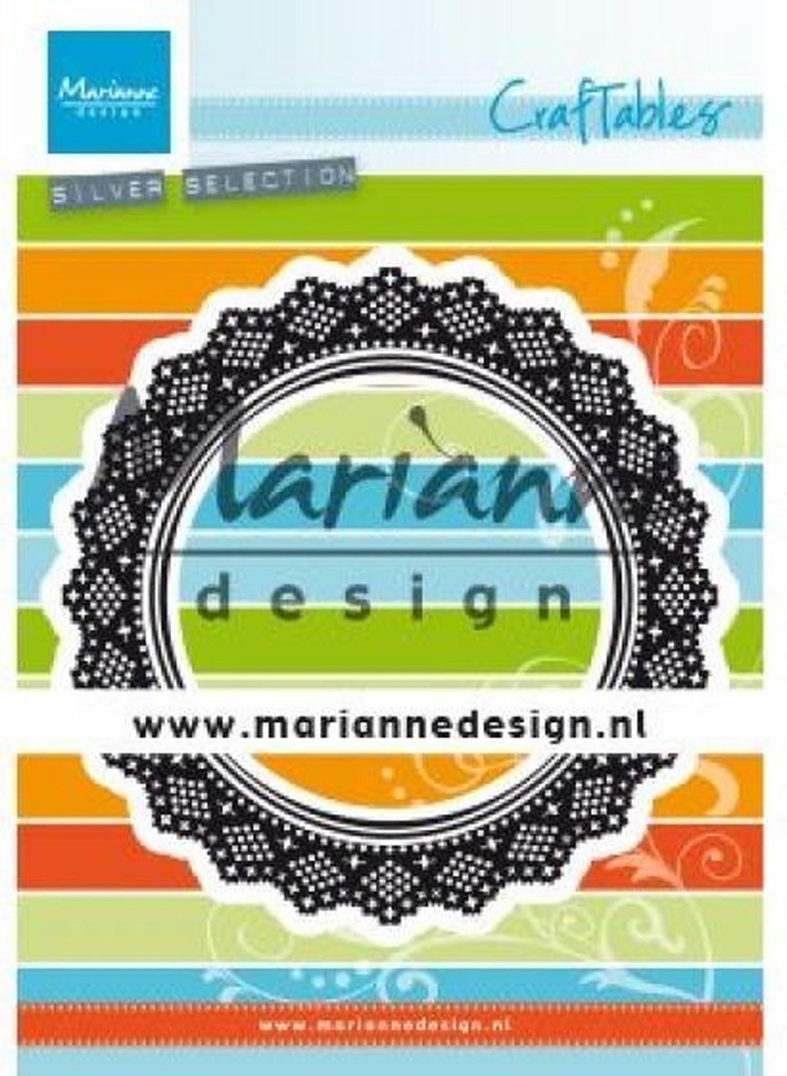 Marianne Design Craftables - snij- embosstencil - Shaker kleed