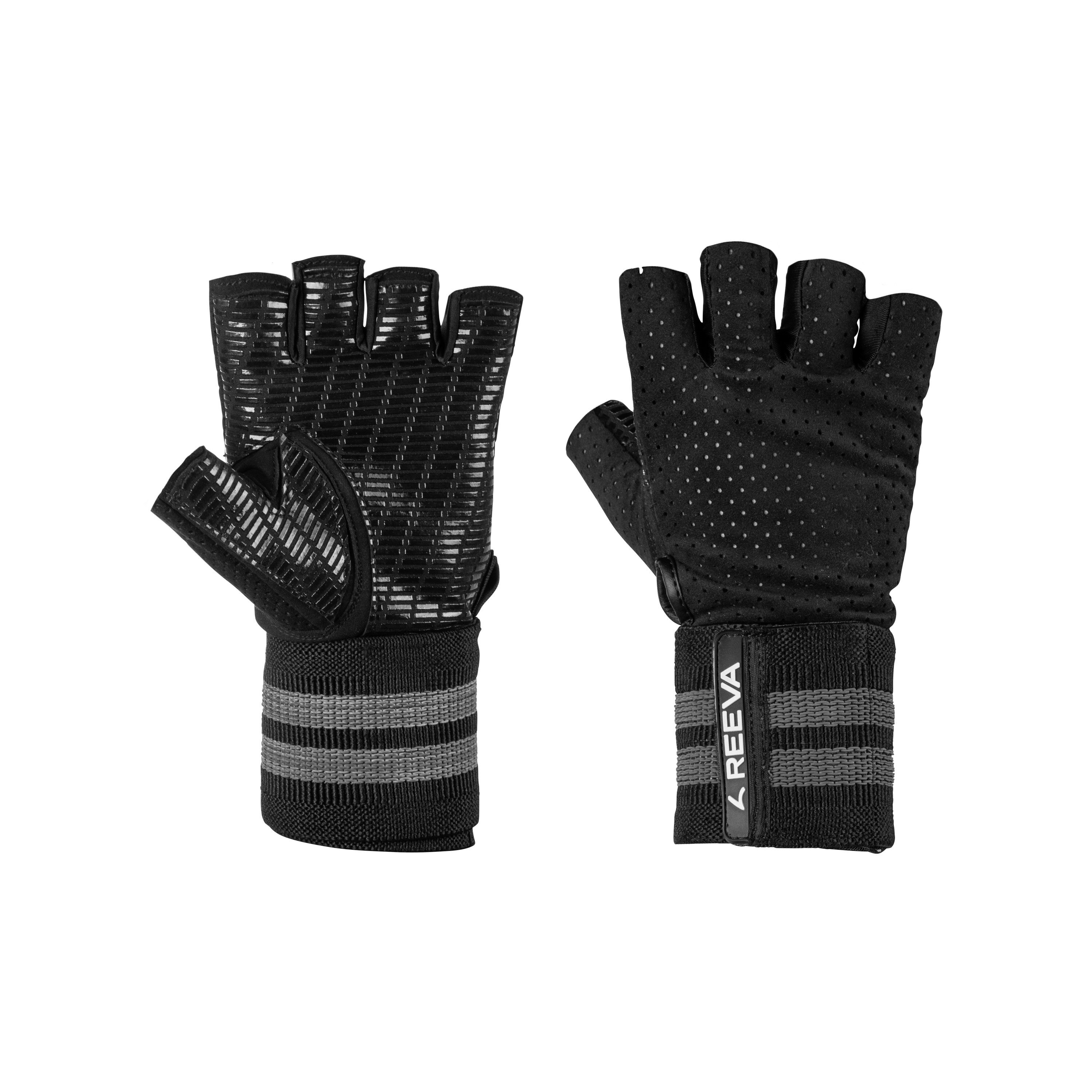 reeva Reeva Fitness Handschoenen 3.0 met Wrist Wraps - M