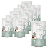 MjAMjAM - Premium natvoer voor katten - Quetschie - DUO van heerlijk kalfsvlees & haring, 12-pack (12x125g), graanvrij
