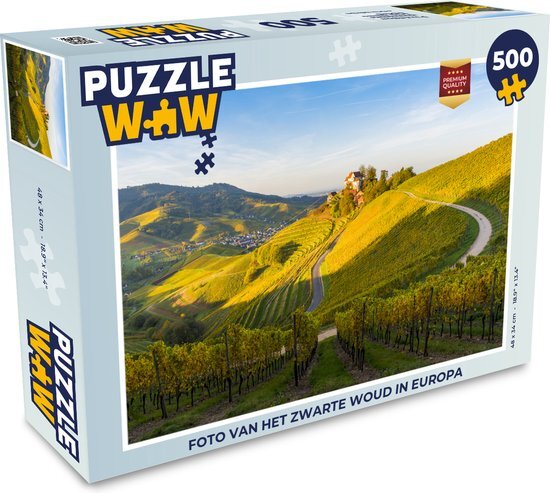 MuchoWow Puzzel Foto van het Zwarte Woud in Europa - Legpuzzel - Puzzel 500 stukjes