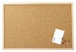 MAUL Prikborden 80 x 120 cm - bruin - kurk - houten frame
