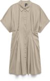Vero Moda Jurk VMFRIBA Korte jurk Cement