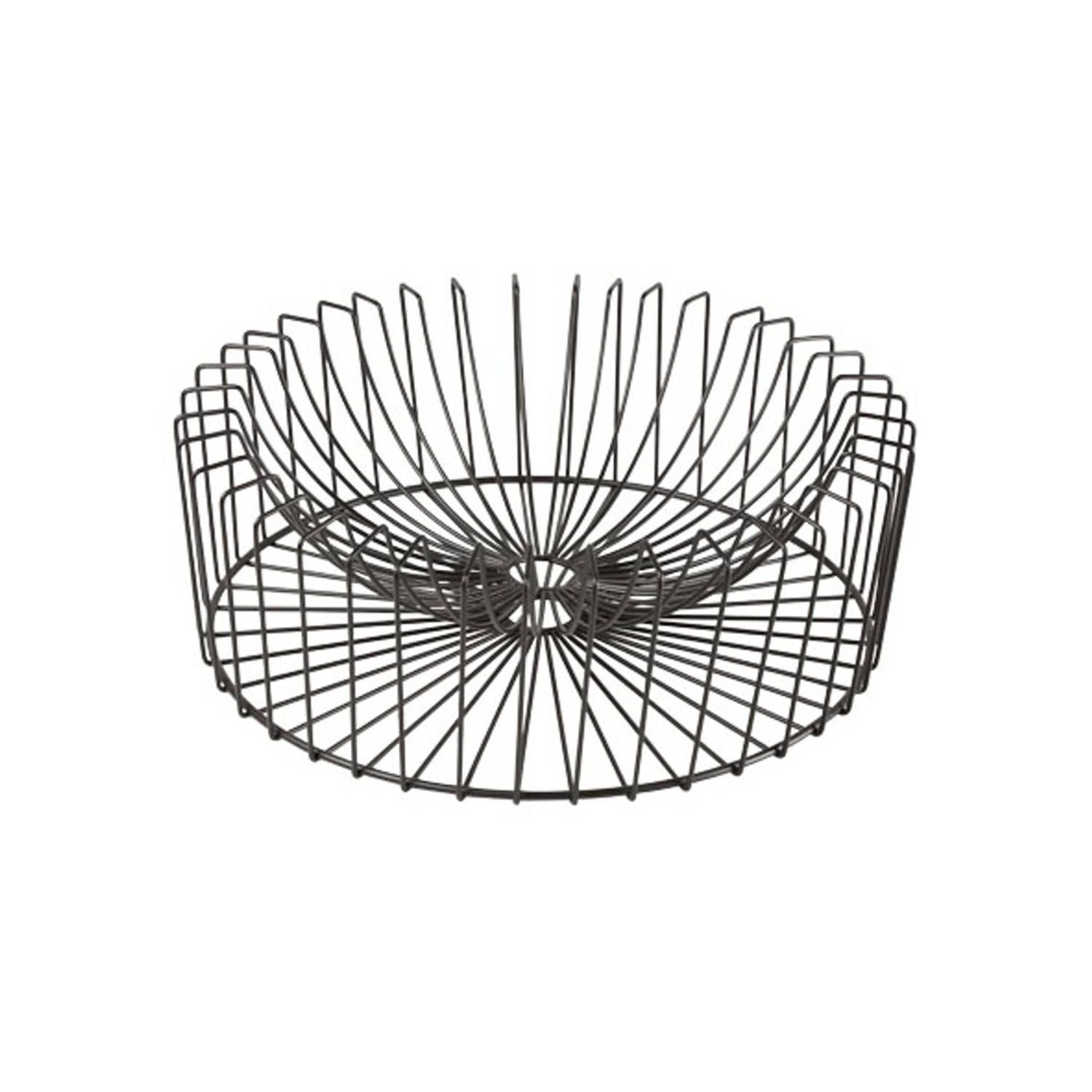 Cosy&Trendy Orbit fruitmand - Ø 33 cm - Zwart