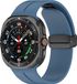 By Qubix - D-buckle sportband - Blauw - Geschikt voor Samsung Galaxy Watch Ultra / Ultra 2 - 47mm