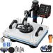 Vevor Warmtepers Transferpers 12x15 Sublimatie Printer Digitaal 10 In 1 Wit Hittepers