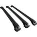 Mercedes Classe E (s212) Break 2010-2016 Ace-1 Modèle Barres de toit Railing Porte-bagages de voiture Aluminium Noir 3 barres