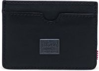 Herschel Charlie Leather RFID - Black