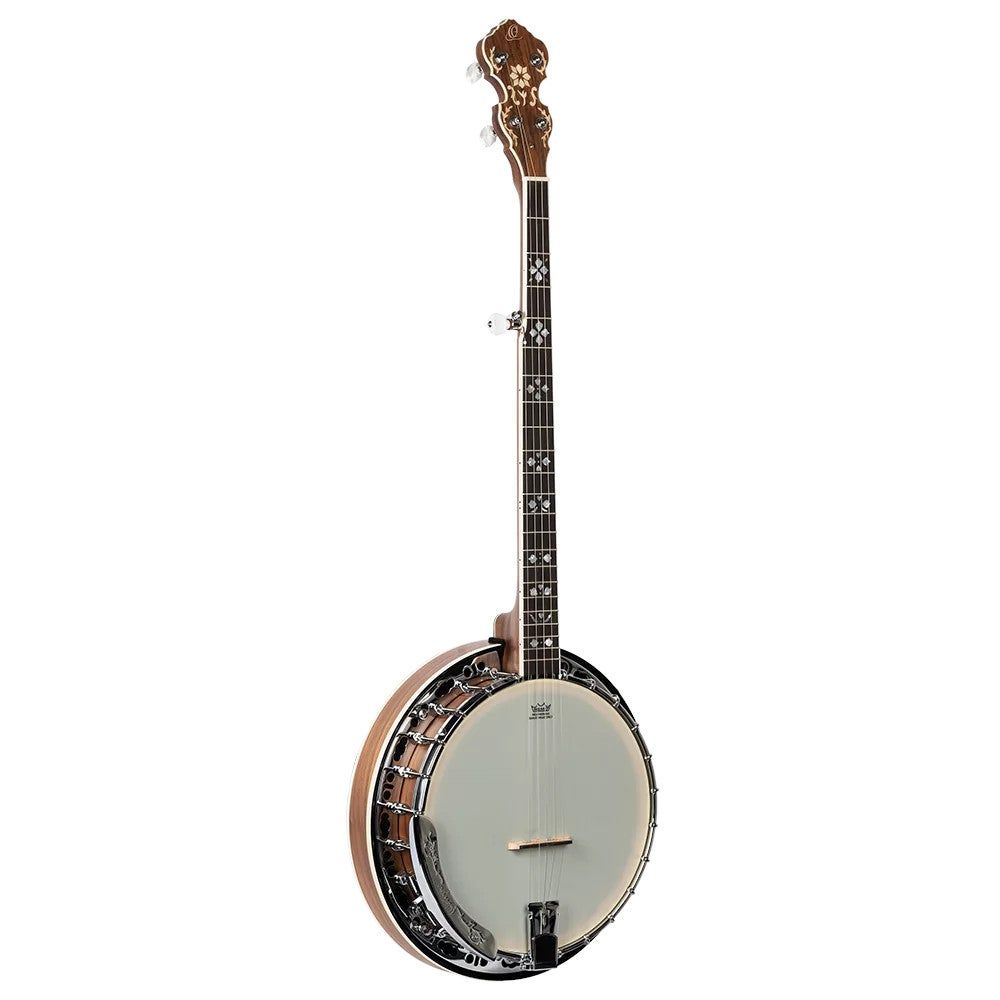 Ortega OBJ550W-SNT Falcon Series 5-String Banjo - Natural with Gigbag