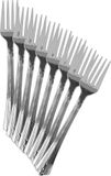 Urban Living Fourchettes - 32 Pièces - Plastique - 17 cm - Argent