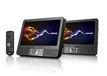 Steco Lenco MES-403 Draagbare DVD-speler - 9 inch - Zwart