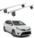 Omac Barres De Toit Transversales En Aluminium Pour Toyota Verso S 2010-2016