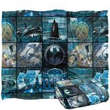 BATMAN Silky Touch Super Zachte Sprei Deken, 152 x 127 cm