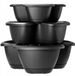 KADAX Tour à plantes, jardin d'herbes vertical en plastique robuste, pot colonne de 28,1 l en 3 variantes de couleur, jardin vertical pour balcon, terrasse, cuisine et jardin (anthracite)