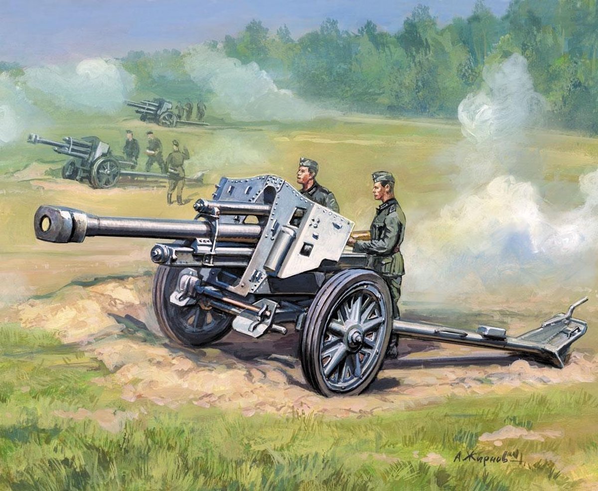 Zvezda - German Howitzer Lefh-18 (Zve6121)