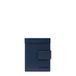 Piquadro Compact Leather Wallet with Coin Pocket - Men - Blue | RFID anti-fraud protection, Card slots, Everyday use, Elegant design