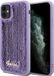 Guess Sequins Back Case - Geschikt voor Apple iPhone 11/XR (6.1") - Paars