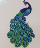 Crystal Art Motif Kit Peacock