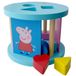 Barbo Toys Peppa Pig Houten Sorteer Box