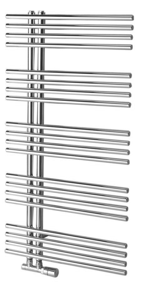 Sapho NYMPHA handdoekradiator 600x1122mm, chroom