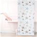 Merkloos Relaxdays Douchegordijn - 100x240 cm - semi-transparant