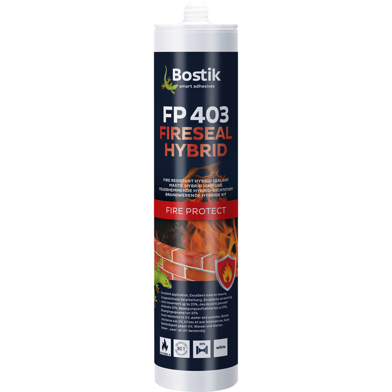 Bostik Bostik FP 403 Fireseal hybride kit wit 290ml