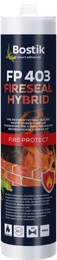 Bostik FP 403 Fireseal Hybride Kit Wit 290ml