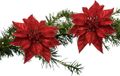 Cosy & Trendy Décoration de Noël - Étoile de Noël - Rouge - 18 cm