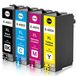 Epson Cartouches d'encre de remplacement pour Epson T40D - 4 Pièces