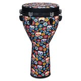 Meinl Percussion 12 inch Jumbo Djembe, Dag van de Dode, Ontworpen Drumhoofd