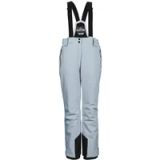 killtec KSW 249 WMN SKI PNTS_ERIELLE dames skibroek met afneembare bandjes, randbescherming en sneeuwvanger, lichtblauw, 44, 43428-000