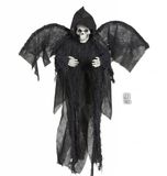 Vleugels Finidi Decoratie Grimreaper 51cm Halloween Zwart