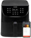 Cosori Smart WiFi Airfryer - 5.5L - Zwart - 11 Programma's - 1700W