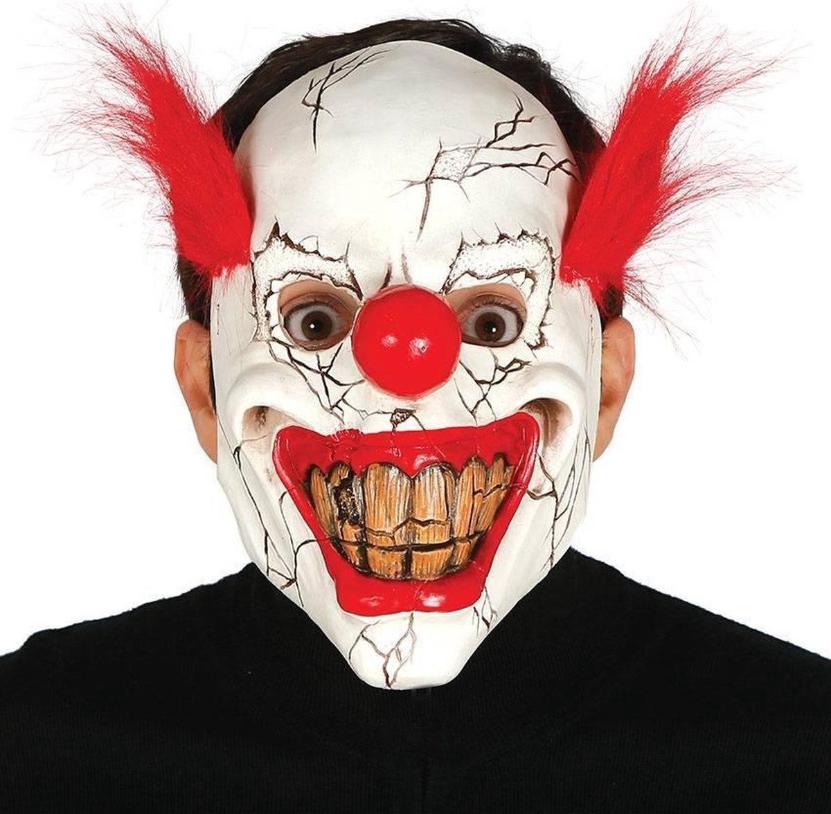 Partywinkel Halloween Masker Clown Horror- voorkant