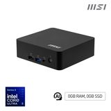 MSI Cubi NUC AI+ 3MG-005BEU USFF Zwart Intel Core Ultra 7 355