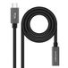 USB 3.2 Gen2x2-kabel, 60 W, 4 K/60 Hz, USB-C M/H, 0,5 m