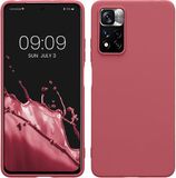 kwmobile telefoonhoesje geschikt voor Xiaomi Redmi Note 11 Pro / Redmi Note 12 Pro 4G - Back cover in donkerroze