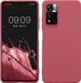 kwmobile telefoonhoesje geschikt voor Xiaomi Redmi Note 11 Pro / Redmi Note 12 Pro 4G - Back cover in donkerroze