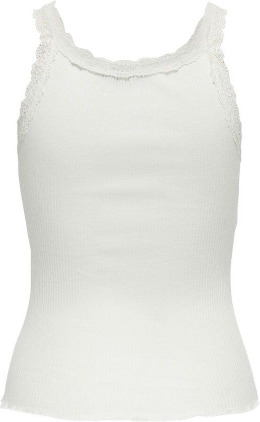 ONLY Topje Onlsharai Lace Tank Top Wit - Maat S